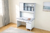 Picture of ZEAL 47" 2-Door 3-Drawer Study Desk with shelf