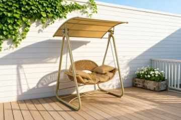 Picture of PORCH Outdoor Swing Chair With Canopy