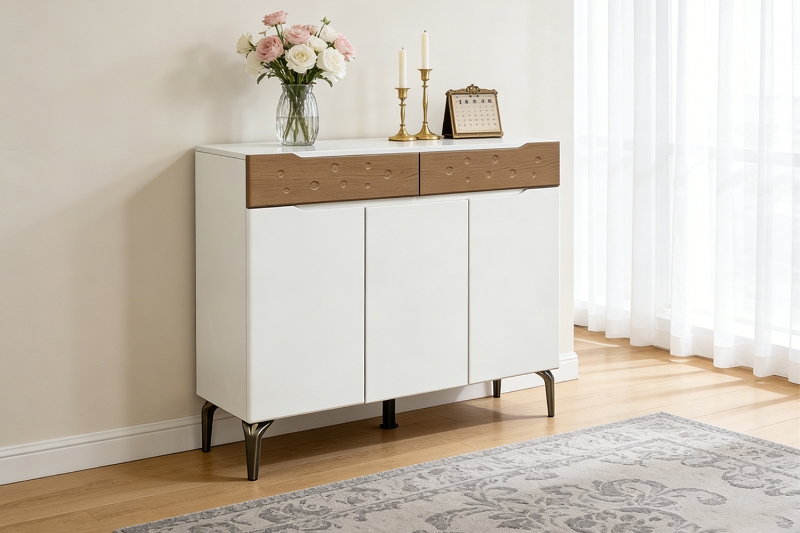 Picture of JAMIE 39.5" 3-Door 2-Drawer Shoe Cabinet