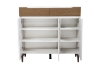 Picture of JAMIE 39.5" 3-Door 2-Drawer Shoe Cabinet