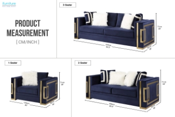 Picture of [FLOOR MODEL CLEARANCE]  HANANEL 3 Seater Sofa