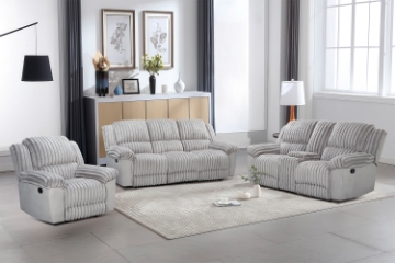 Picture of [FLOOR MODEL CLEARANCE] SELINNA Corduroy Manual 3RR Reclining Sofa Range (Mink)