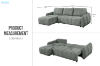 Picture of KANAPA Reversible Sectional Sofa/Sofa Bed with Storage