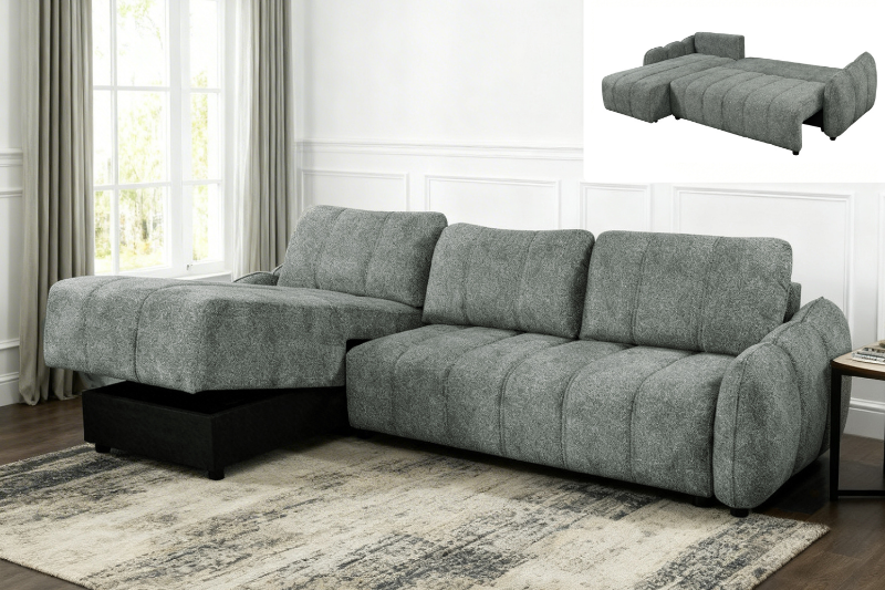 Picture of KANAPA Reversible Sectional Sofa/Sofa Bed with Storage