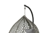 Picture of DAKOTA Rattan Outdoor Hanging Egg Chair (Grey)