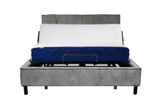 Picture of MOTIONFLEXI Electric Adjustable Bed Frame & Base with Memory Foam Mattress Set - Queen Size
