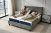 Picture of MOTIONFLEXI Electric Adjustable Bed Frame & Base with Memory Foam Mattress Set - Split Eastern King Size