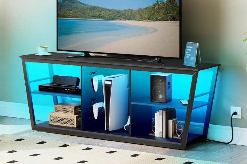 Picture of GRIDLINE TV Unit with LED Lighting & Power Outlets