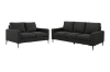 Picture of ZENON Fabric Sofa Range - Armchair + Loveseat + Sofa Set