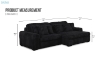 Picture of GLIDION Dual Power Sectional Sleeper Sofa with USB/Type-C Ports