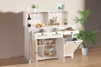 Picture of NORLEN 3-Door Storage Cabinet/Buffet with LED Lighting