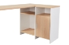 Picture of VESTON 57" L-Shaped Corner Writing Desk with Storage