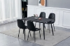Picture of YOONA 5PC 47" Sintered Stone Top Dining Set