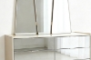 Picture of  MIRORA Mirrored Bedroom Combo Set - 4PC Queen