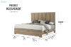 Picture of ELBRIM Bed Frame in Double/Queen/Eastern King Size 