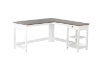 Picture of TIVON 59" L-shaped Desk with Drawer & Shelves