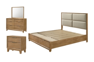 Picture of BRYDEN Bedroom Combo Set - 4PC Eastern King