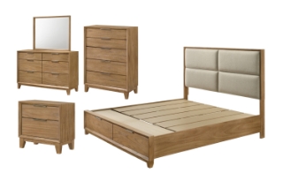 Picture of BRYDEN Bedroom Combo Set - 5PC Eastern King
