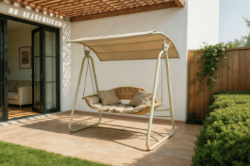 Picture of PORCH Outdoor Swing Chair With Canopy