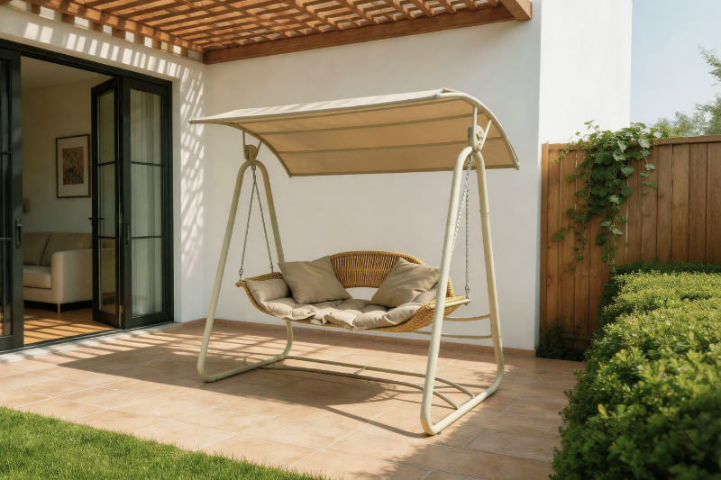 Picture of PORCH Outdoor Swing Chair With Canopy