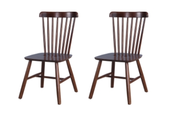 Picture of WINDSOR Solid Wood Dining Chair (Walnut)