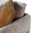 Picture of [FLOOR MODEL CLEARANCE] PALERMO Fabric Facing Right Sectional Sofa (Brown) 