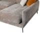 Picture of [FLOOR MODEL CLEARANCE] PALERMO Fabric Facing Right Sectional Sofa (Brown) 