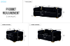 Picture of Vegas Chesterfield Velvet Sofa Range (Black) - 2 Seater (Loveseat)