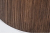 Picture of [FLOOR MODEL CLEARANCE]HUBIE Mango Wood Oval Coffee Table with Marble Top
