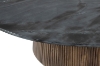 Picture of [FLOOR MODEL CLEARANCE]HUBIE Mango Wood Oval Coffee Table with Marble Top