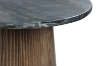 Picture of [FLOOR MODEL CLEARANCE]HUBIE Mango Wood Oval Coffee Table with Marble Top