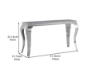 Picture of [FLOOR MODEL CLEARANCE]  AITKEN Marble Console Table