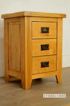 Picture of [FLOOR MODEL CLEARANCE] RIVERLAND Solid OAK Bedside Table