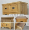 Picture of [FLOOR MODEL CLEARANCE] RIVERLAND Solid OAK Bedside Table