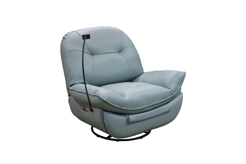 Picture of [FLOOR MODEL CLEARANCE] NIMBUS Swirl Power Recliner Chair with Mobile Holder (Green)