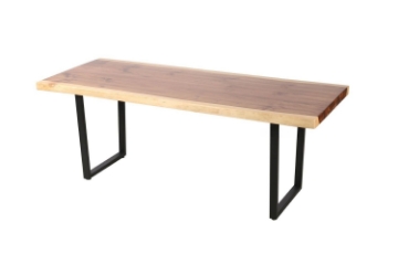 Picture of TASMAN 63" Solid NZ Pine Dining Table (Live Edge)