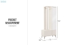 Picture of MIRORA 2-Door Mirrored Wardrobe