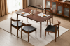 Picture of WINDSOR 59" Solid Wood Dining Table (Walnut)