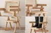 Picture of CHANDIGARH Solid Wood Replica Armchair (Natural)