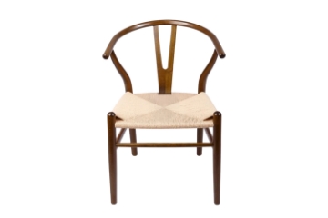 Picture of WISHBONE Solid Wood Y Replica Chair (Walnut) - 19.5"x22.5"x29.5"