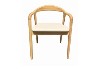 Picture of NEVA Solid Wood Replica Dining Armchair - Each
