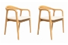 Picture of NEVA Solid Wood Replica Dining Armchair - Each