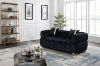 Picture of VEGAS Chesterfield Velvet Sofa Range (Black)