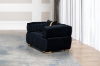 Picture of Vegas Chesterfield Velvet Sofa Range (Black) - 1 Seater (Armchair)