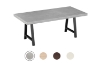 Picture of SYNERGYPLUS Modular Dining System - 63"/71"/78.5" Thick Table Top in 4 Colors with A-Frame Metal Legs