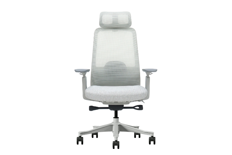 Picture of VEYRA Premium High Back Office Chair with Honeycomb Seat Cushion & Adjustable Headrest, Backrest & Lumbar Support, 3D Armrests and Seat Slider  