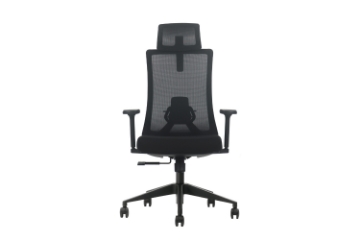 Picture of MAVEN High Back Office Chair with Adjustable Ice-Silk Mesh Backrest & Adjustable Headrest, Lumbar Support & 3D Armrests