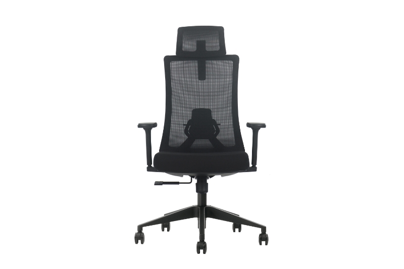 Picture of MAVEN High Back Office Chair with Adjustable Ice-Silk Mesh Backrest & Adjustable Headrest, Lumbar Support & 3D Armrests