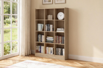 Picture of MOOK 71"x47" Bookshelf (Light Oak)