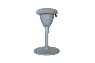 Picture of MOVI Height Adjustable 360° Swivel Self-Balancing Wobble Stool (Dark Grey)